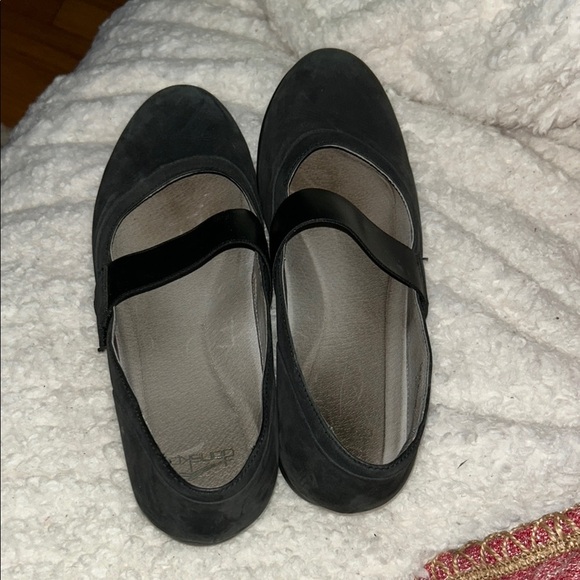 Dansko Black Mules Comfortable Clogs - Picture 2 of 12